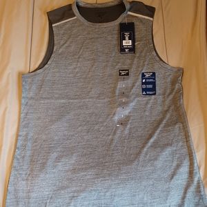 Reebok gray sleeveless tank top men's small active